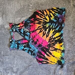 Tie dye crop top